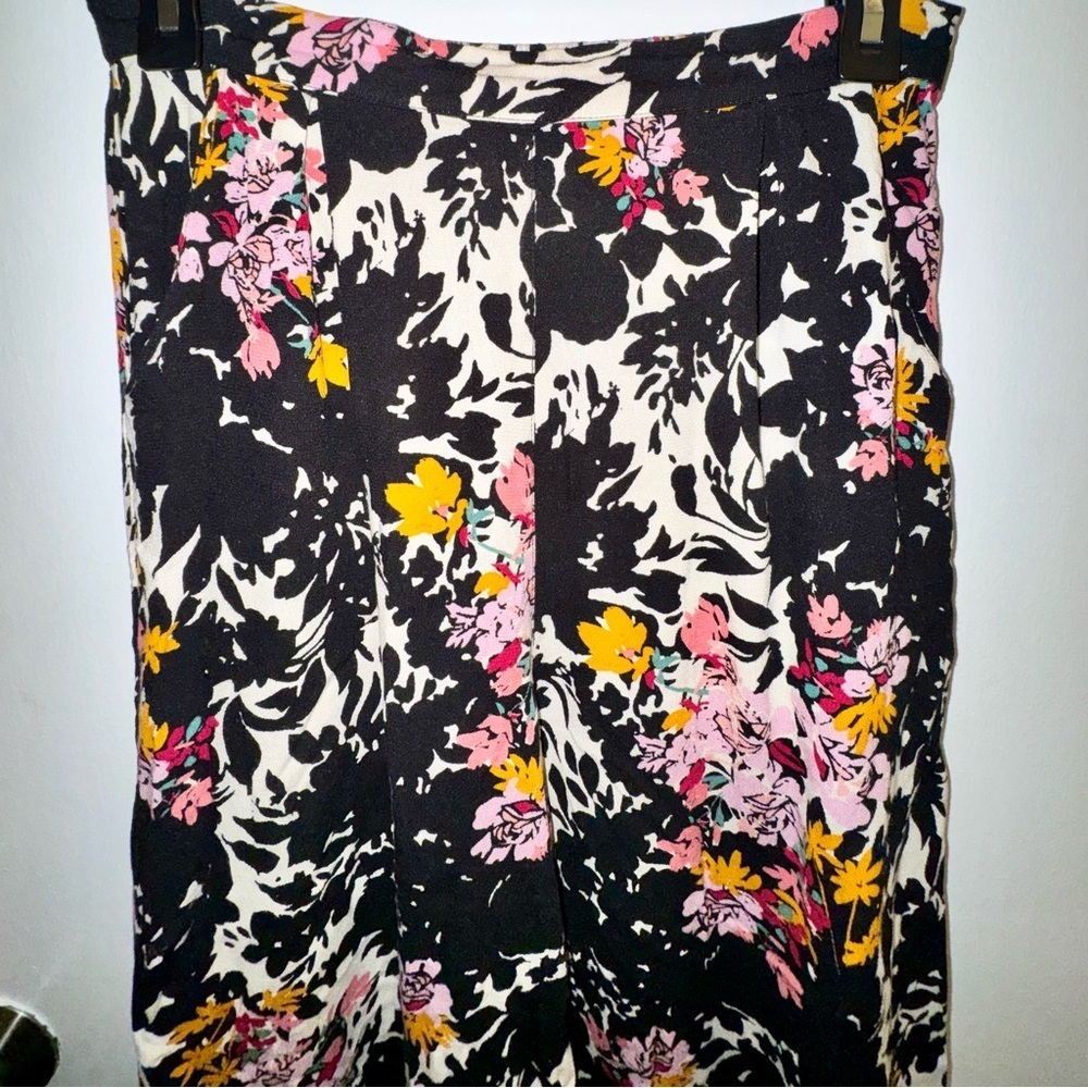Free People Intimately Late Night Floral Wide Leg Sleep Pants - Picture 3 of 12